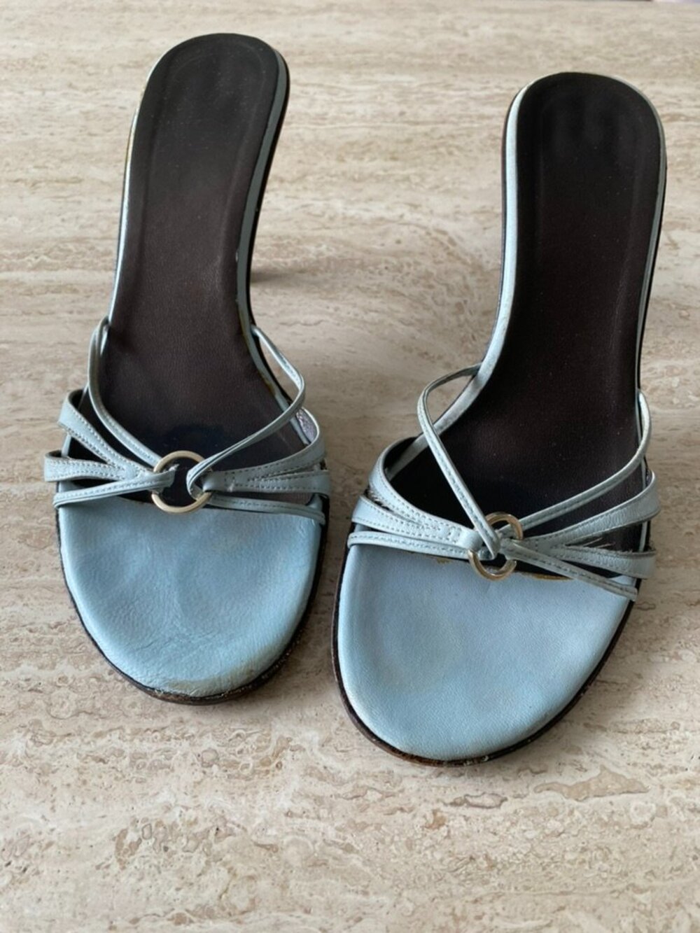 Vintage Gucci Tom Ford-era Ring Sandal Heels - Picture 6 of 10